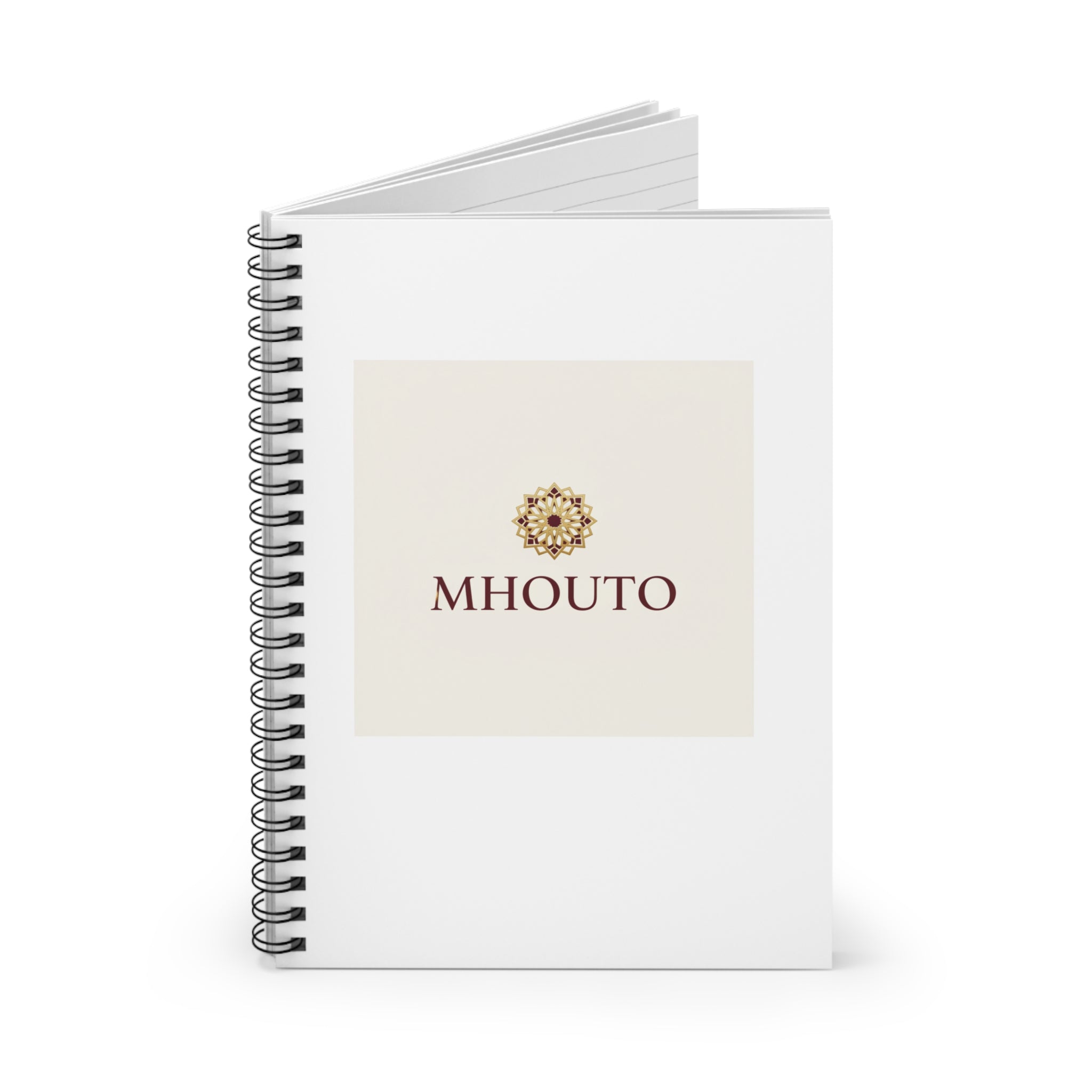"Mhouto Premium Spiral Notebook - Ruled Journal 6x8"
