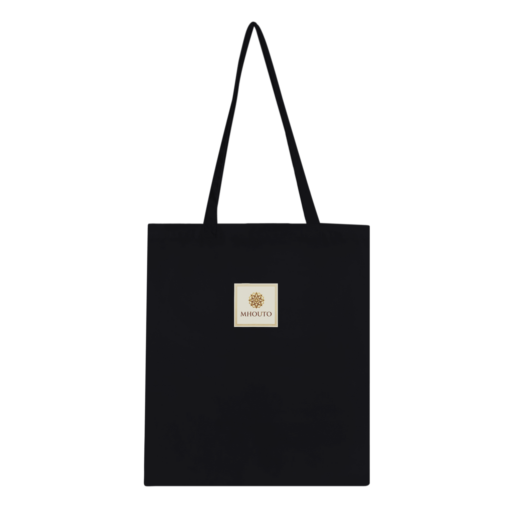 Mhouto Eco Tote Bag — Black - mhouto