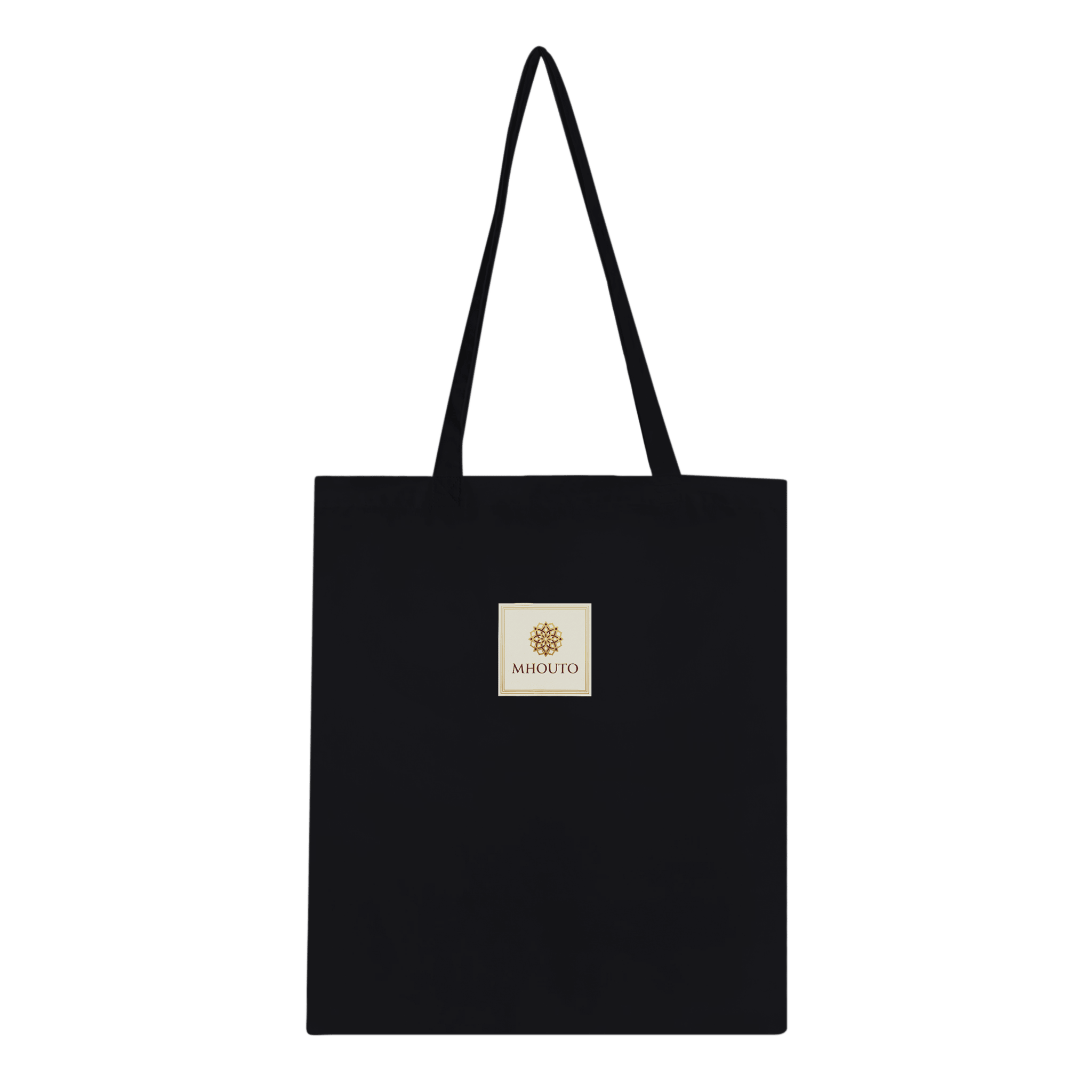 Mhouto Eco Tote Bag — Black - mhouto