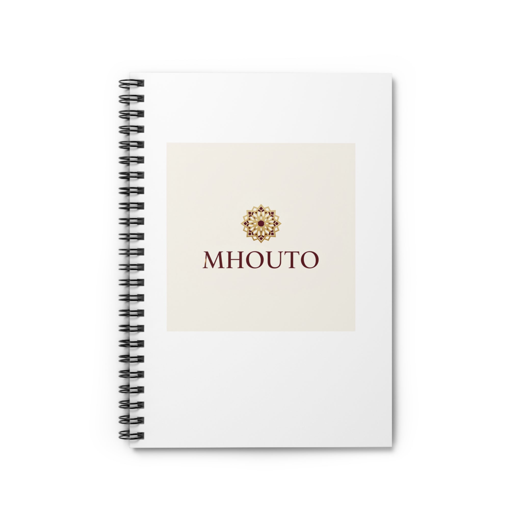 "Mhouto Premium Spiral Notebook - Ruled Journal 6x8"