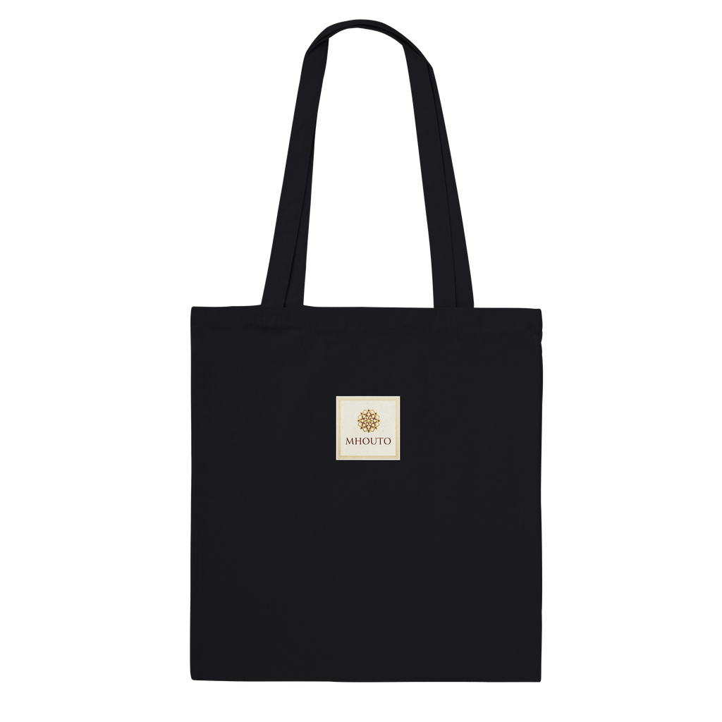 Mhouto Eco Tote Bag — Black - mhouto