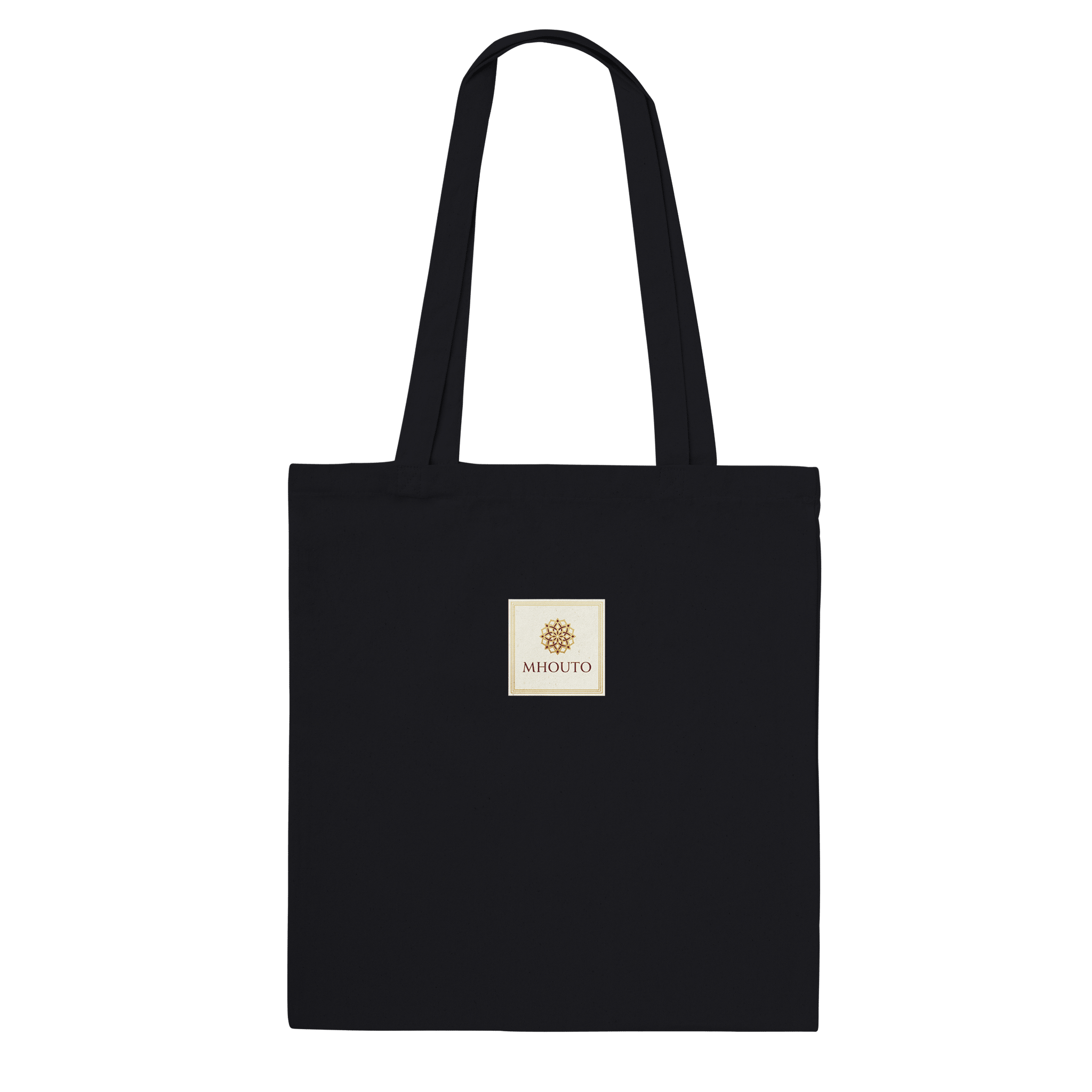 Mhouto Eco Tote Bag — Black - mhouto