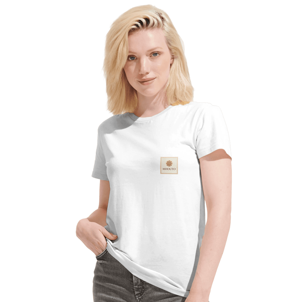Mhouto Recycled Tee — White - mhouto
