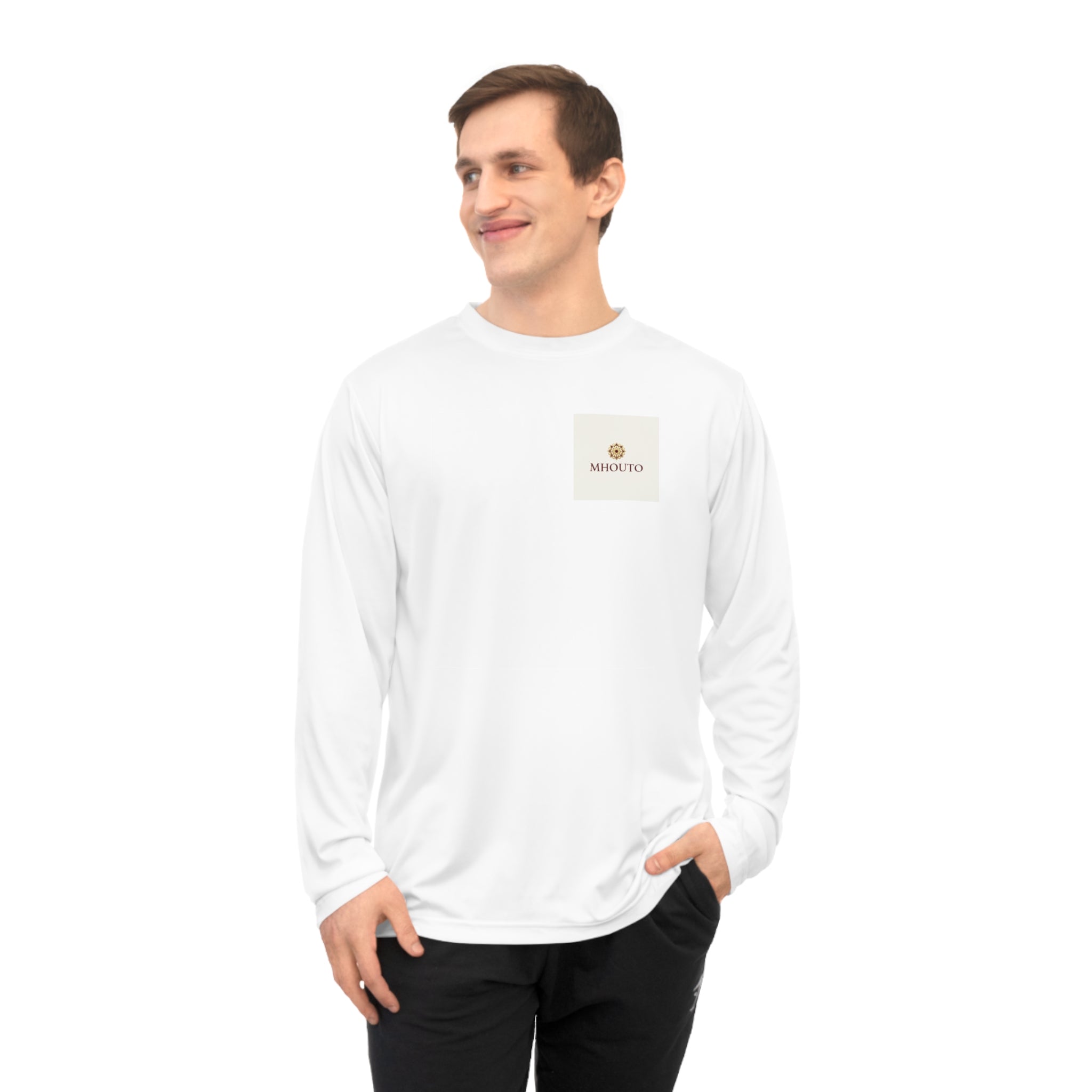 Mhouto Performance Long Sleeve Shirt - Moisture-Wicking Athletic Wear