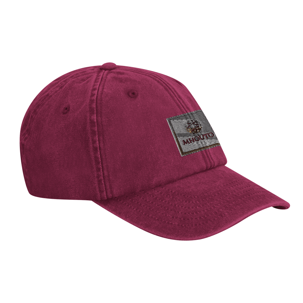 Mhouto Dad Cap — Red - mhouto