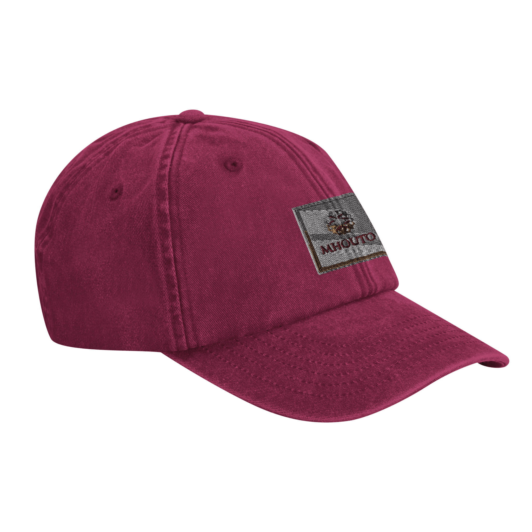 Mhouto Dad Cap — Red - mhouto