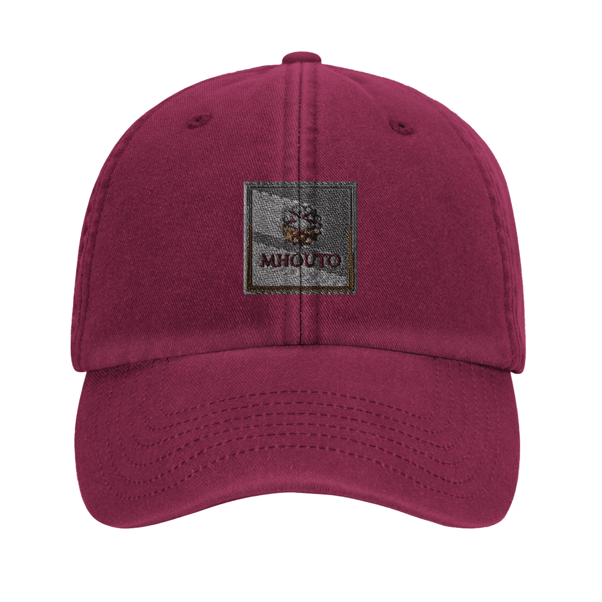 Mhouto Dad Cap — Red - mhouto