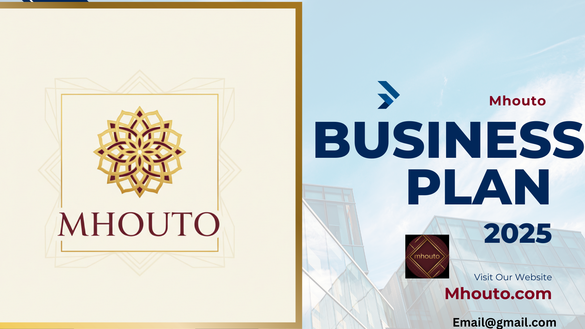 Professional Business Plan Template 2025 - Editable Canva Design