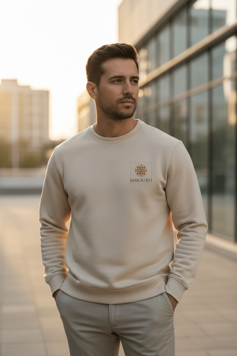 Mhouto Classic Crewneck Sweatshirt - Made to Order - mhouto