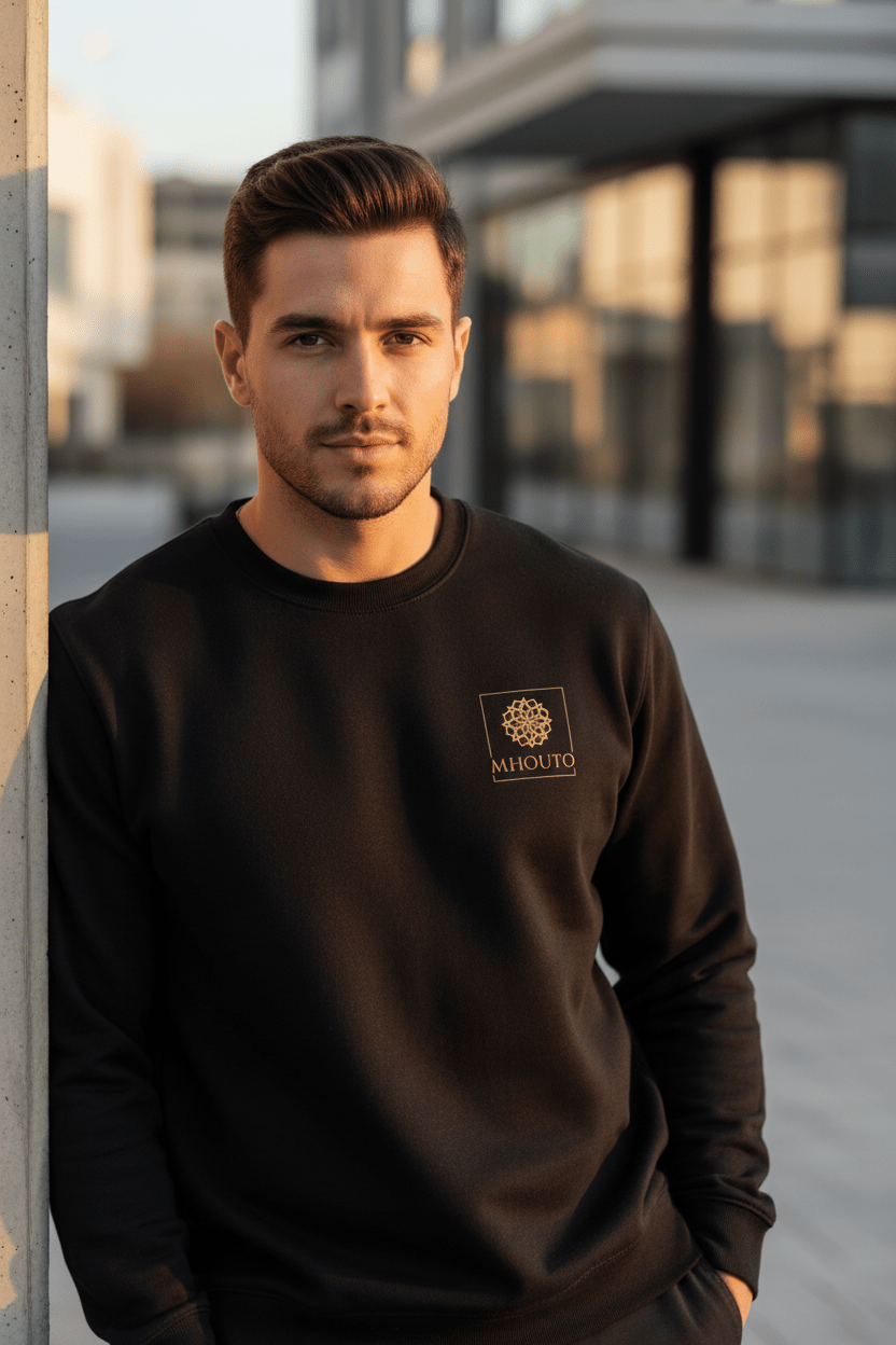 Mhouto Classic Crewneck Sweatshirt - Made to Order - mhouto
