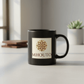 White 11oz Ceramic Mug - mhouto