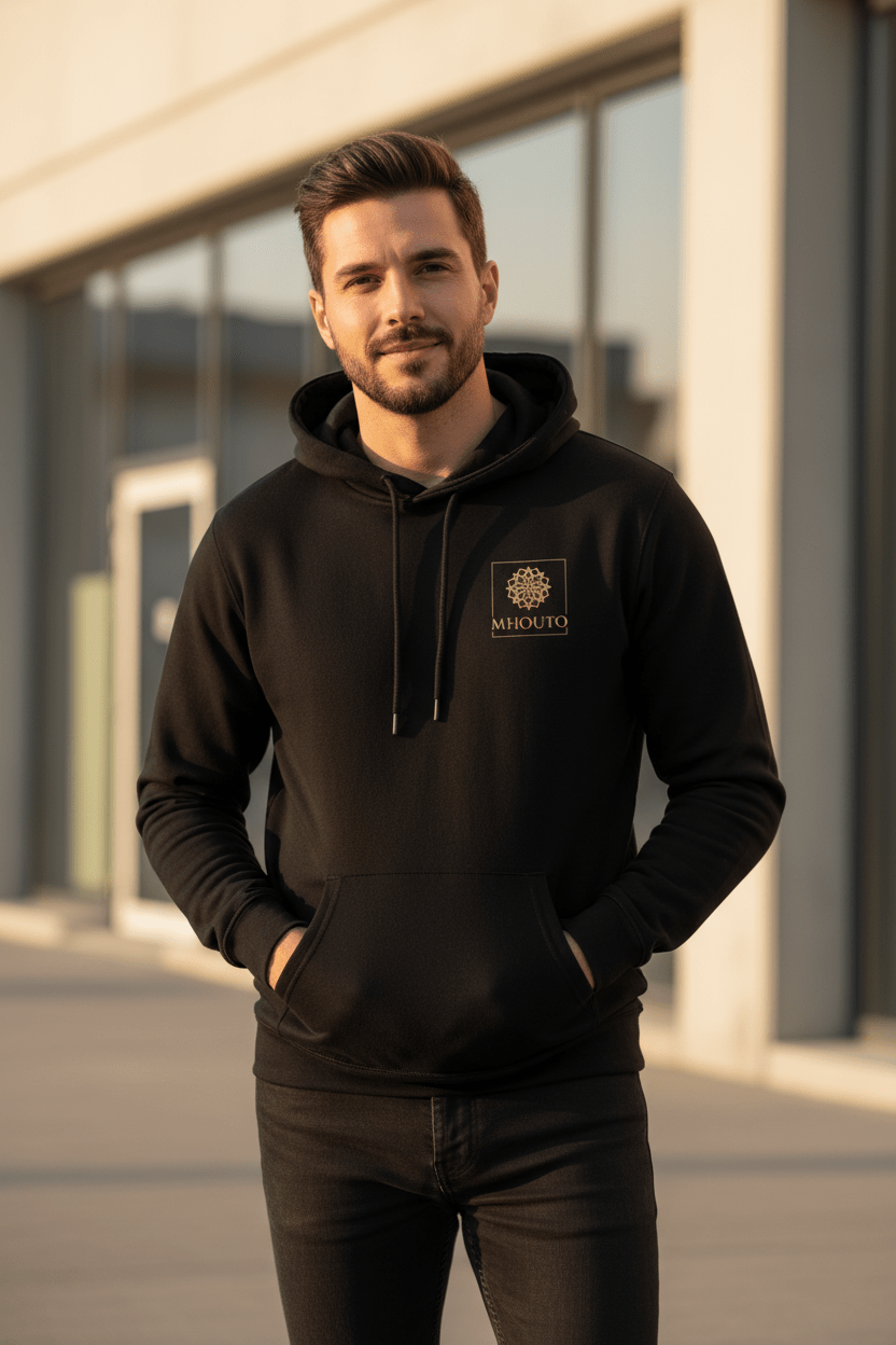 Mhouto Premium Unisex Pullover Hoodie - Made to Order - mhouto