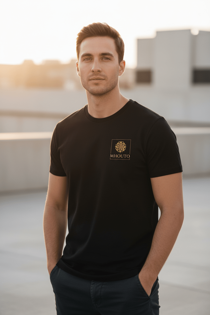 Mhouto Classic Unisex Crewneck T-Shirt - Made to Order - mhouto