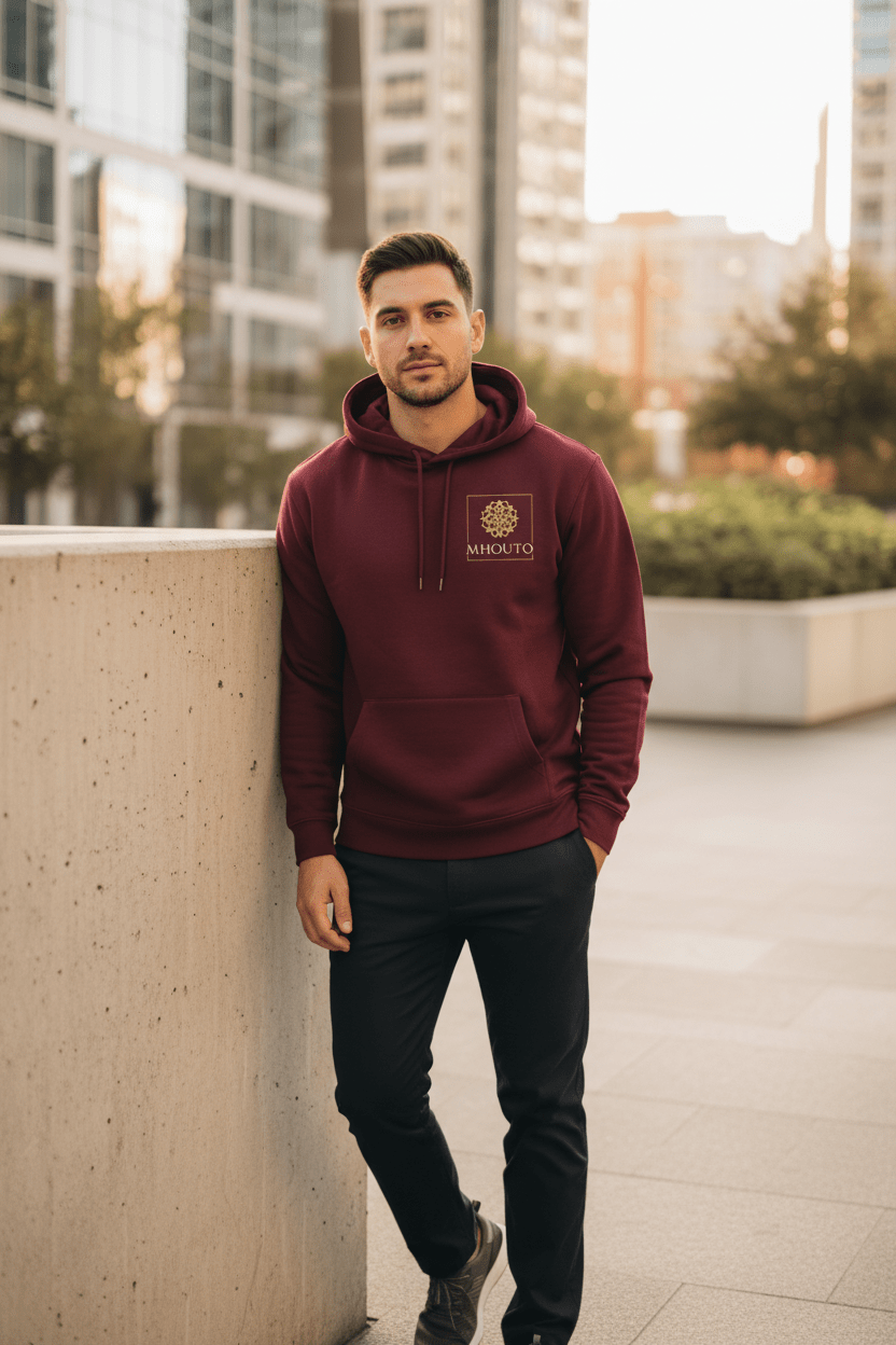 Mhouto Premium Unisex Pullover Hoodie - Made to Order - mhouto