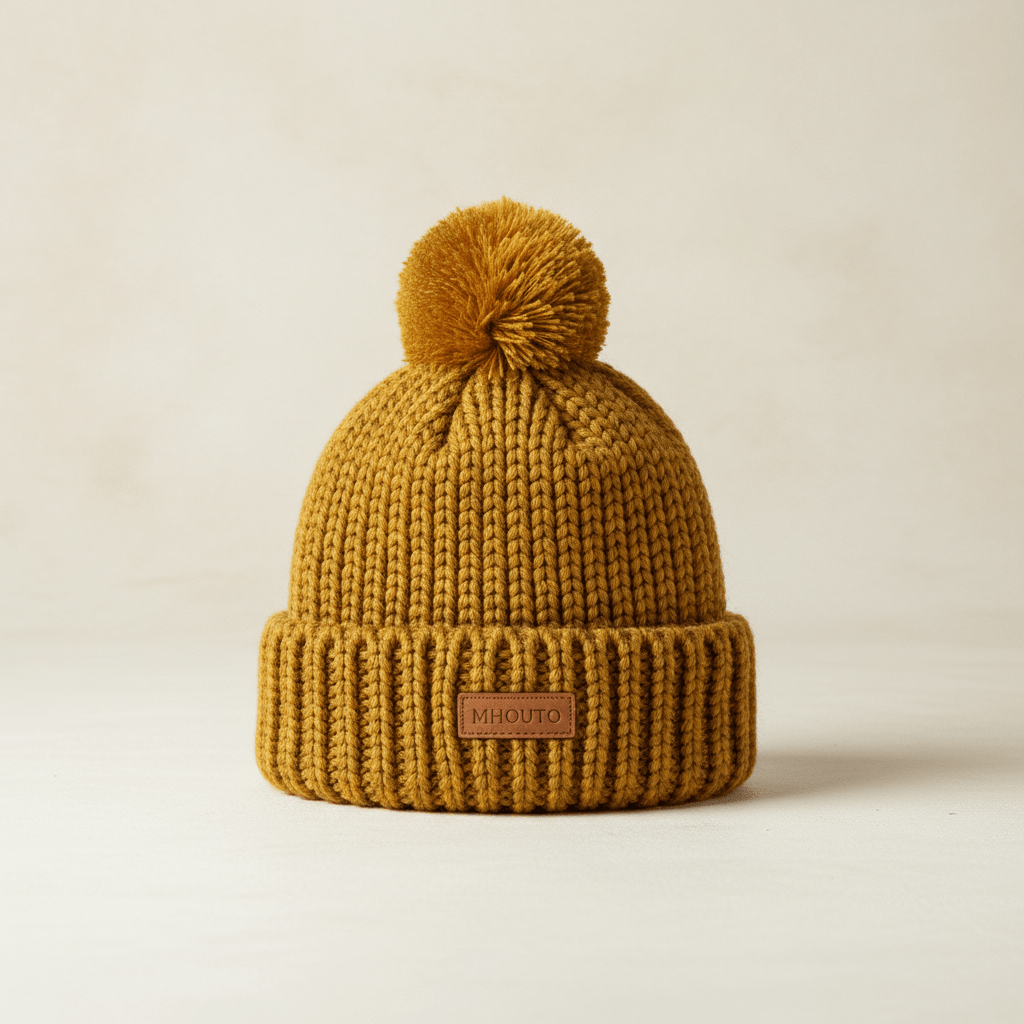 Mhouto Premium Pom Pom Beanie - Winter Essential - mhouto