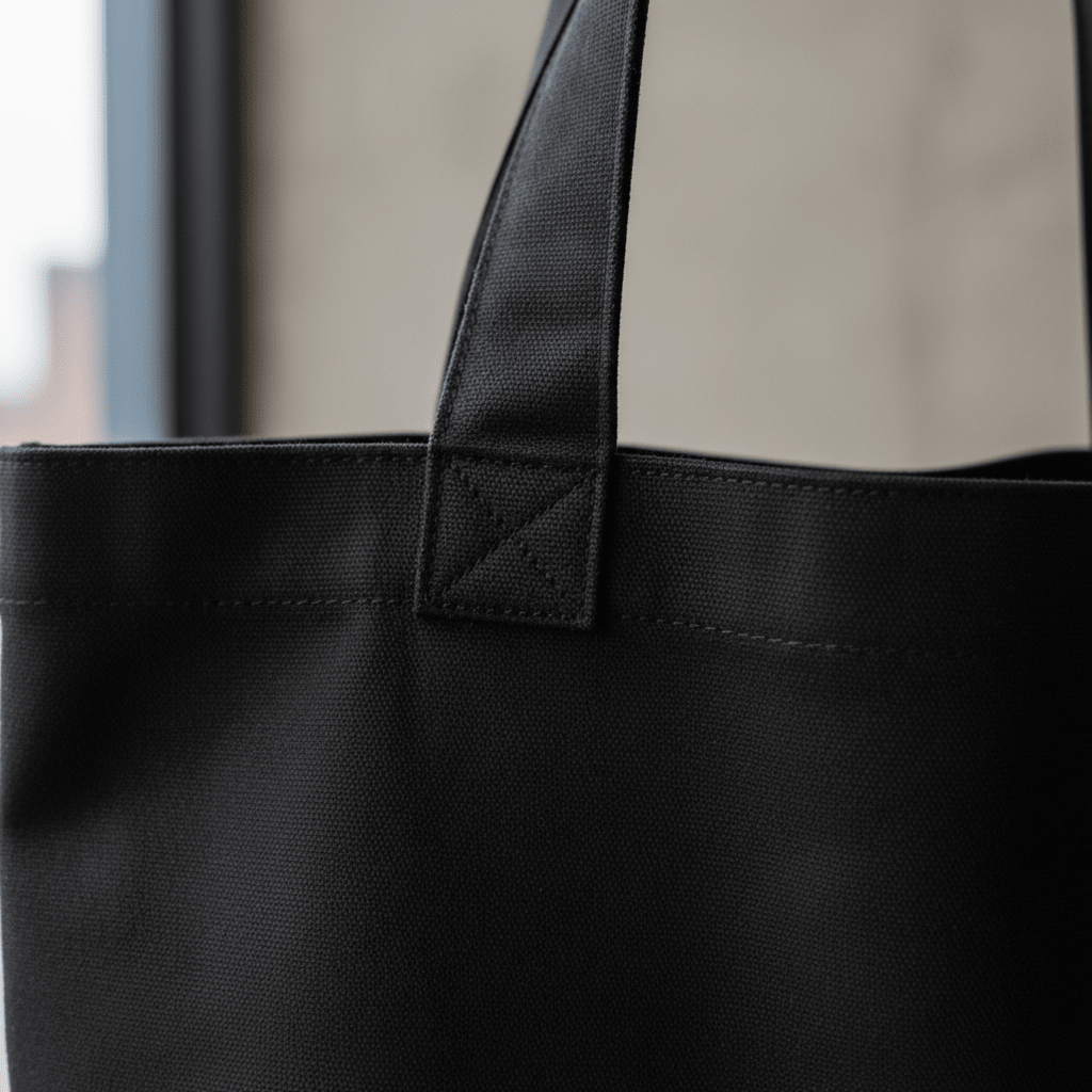 Mhouto Eco Tote Bag — Black - mhouto
