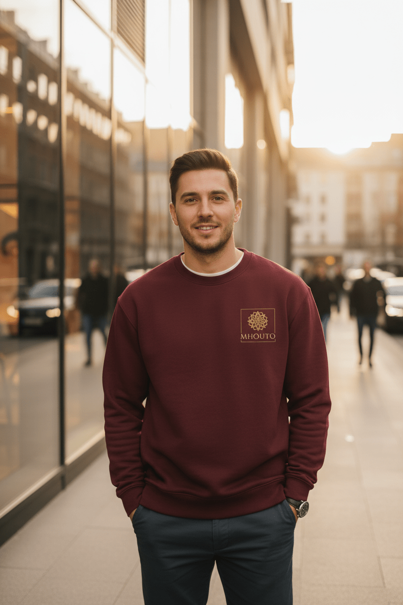 Mhouto Heavy Blend Crewneck Sweatshirt - Made to Order - mhouto