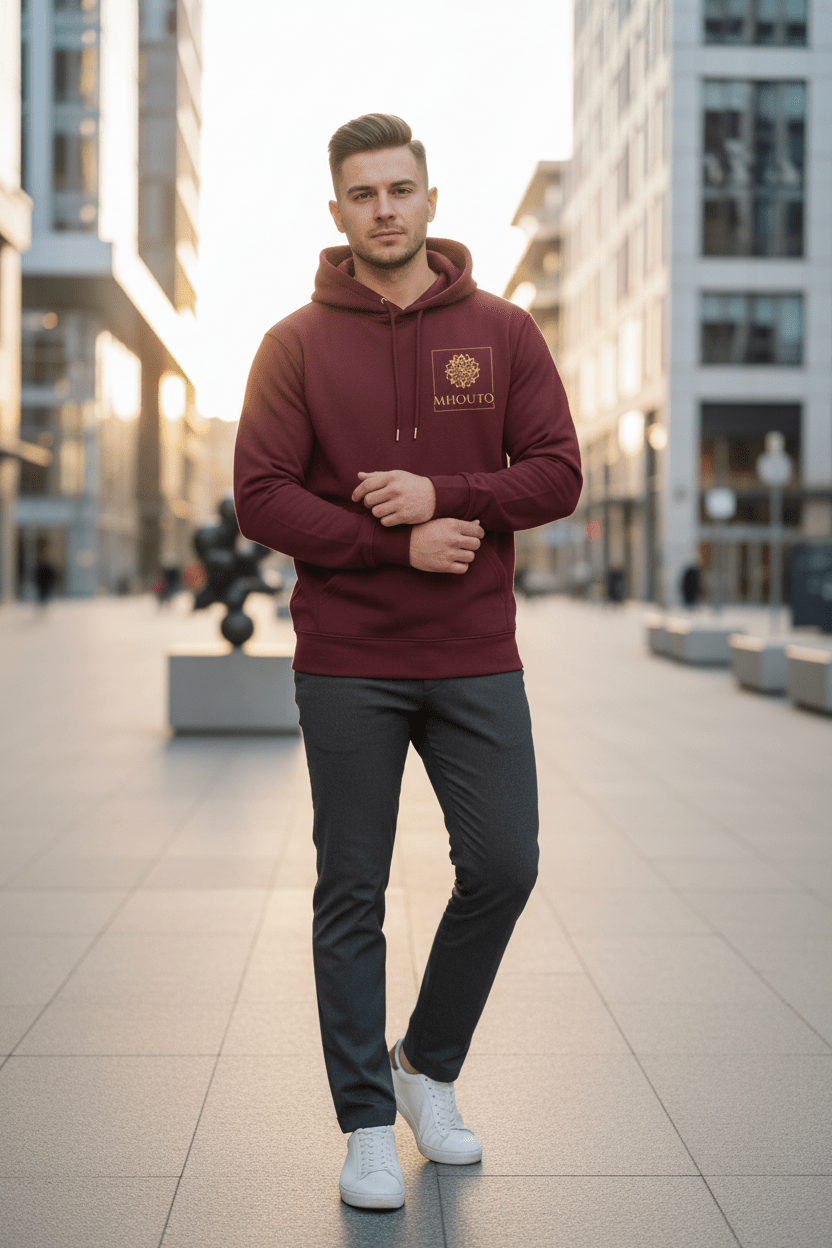Mhouto Premium Unisex Pullover Hoodie - Made to Order - mhouto