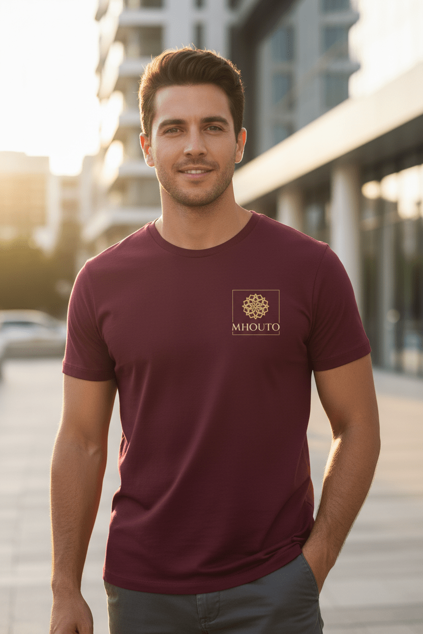 Mhouto Classic Unisex Crewneck T-Shirt - Made to Order - mhouto