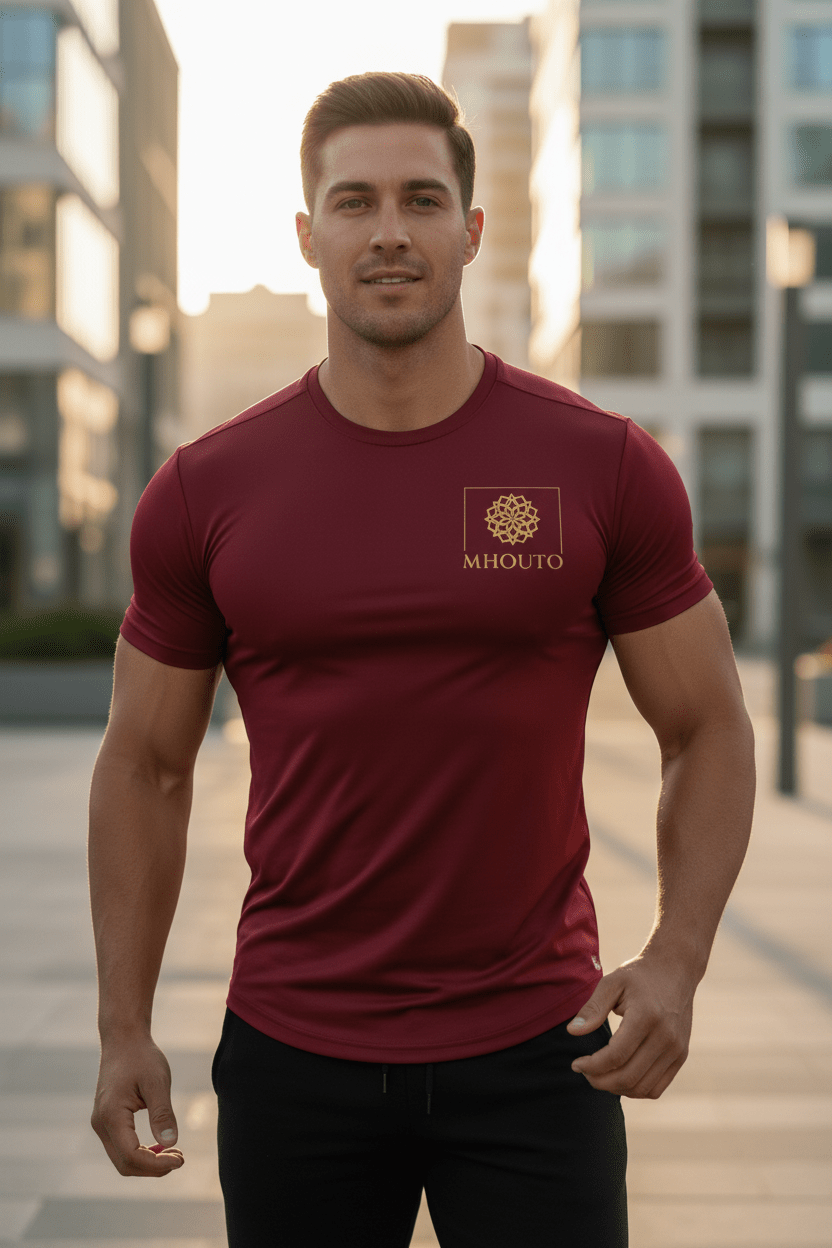 Mhouto Performance Sports Tee - Unisex Athletic Shirt - mhouto