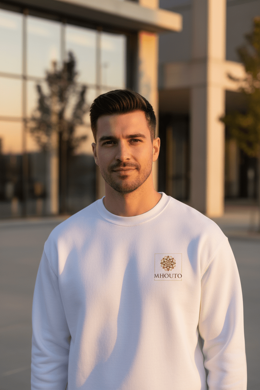 Mhouto Classic Crewneck Sweatshirt - Made to Order - mhouto