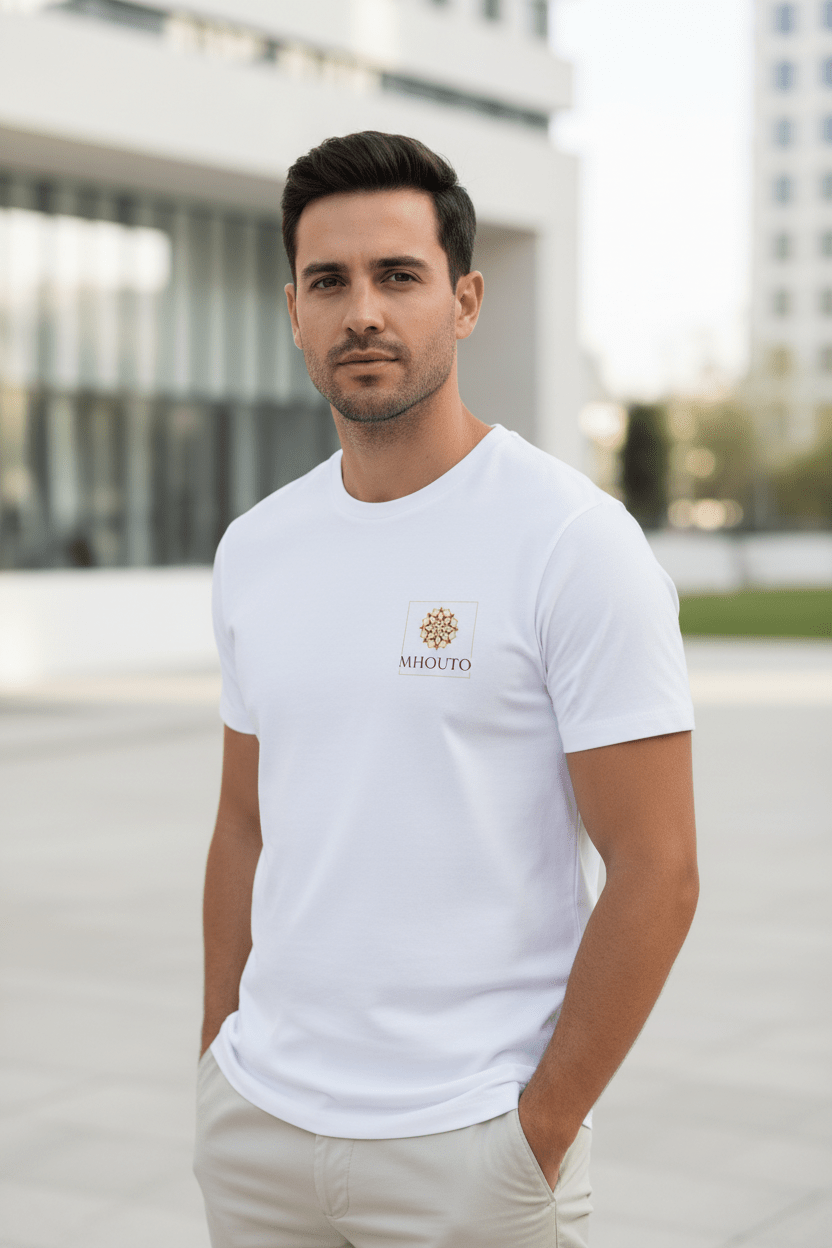 Mhouto Classic Unisex Crewneck T-Shirt - Made to Order - mhouto